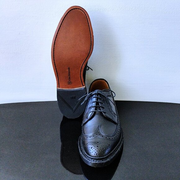 Allen Edmonds Men MacNeil Wingtip Fine Dress Shoes in Black-Handcrafted in USA